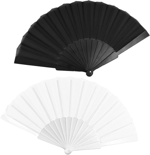 2pcs hand fan folding - fan,