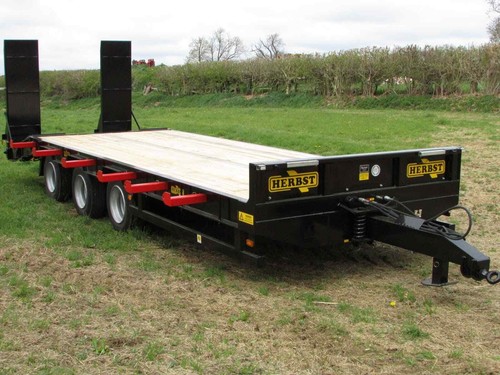 Herbst low loader 28ft - herbst,