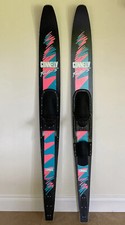 Connelly Factor 5 Combos 66in Water Skis With Adjustable Skiing Bindings