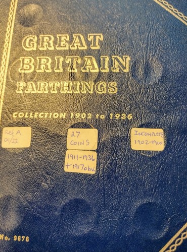 Farthings incomplete - gb,