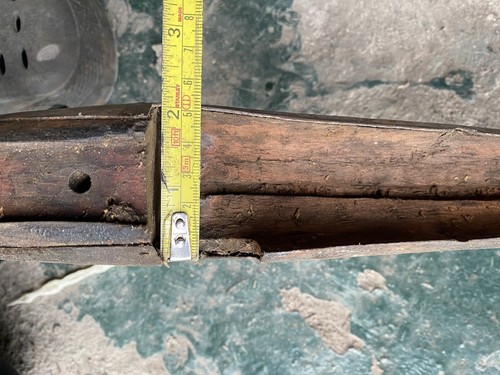 Bank gun stock 6 bore - or,