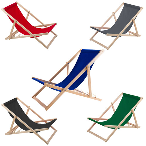 Wooden deck chair sun lounger - deck,