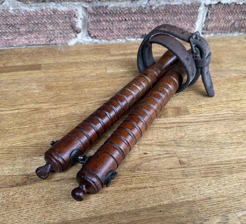 Antique wooden rutters horse - antique,