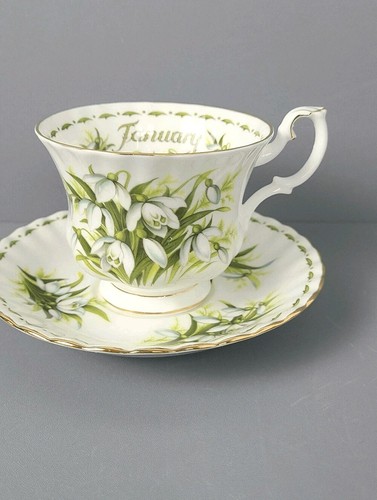 Royal albert january snowdrops - january,