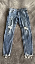 Zara Men’s Blue Distressed
