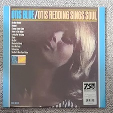 OTIS REDDING-OTIS BLUE-BRAND NEW & SEALED 180g REISSUE CLEAR LP ON ATLANTIC-1965
