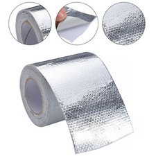 Silver Exhaust Heat Wrap