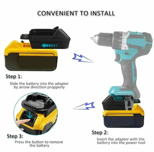 Battery adapter converter for - adapter,