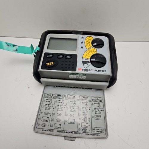 Megger rcdt320 tester - megger,