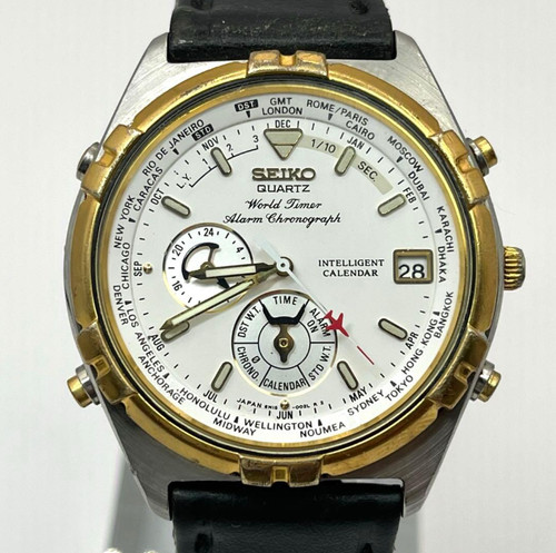 Seiko world timer alarm - world,