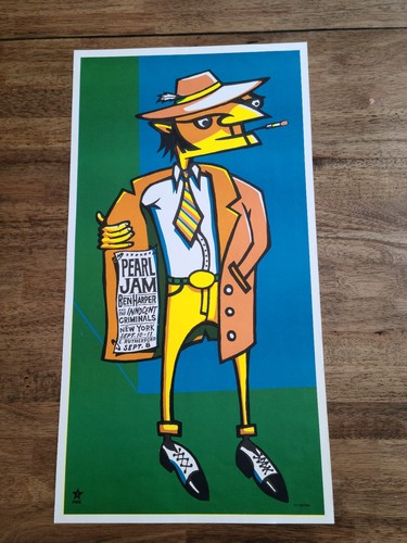 Pearl jam concert - poster, 1998