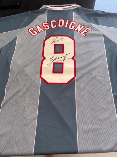 Paul gascoigne signed - gascoigne, england