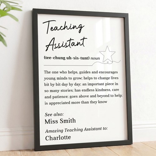 Teaching assistant gifts - teaching,