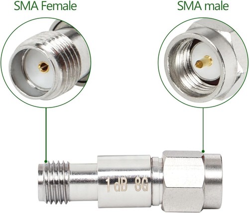 Sma attenuator 10db - sma, 5db