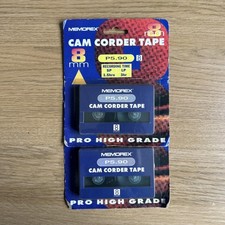 2x New 8mm Memorex Camcorder