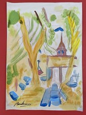 Ludwig Bemelmans Drawing on