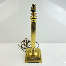 Brass Corinthian Column Table
