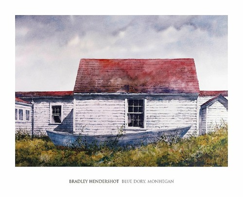 Maine art print - maine, dory