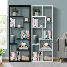 LvDon Bookcase Book shelf Shelving Display Unit Rack Storage Shelves Cabinet