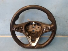VAUXHALL CORSA E VXR MK4 2015-2019 FLAT BOTTOM LEATHER STEERING WHEEL 39036008