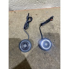 Pair of FLI Integrator Comp 6 F3 Tweeter Speaker Grey Wired for Car Audio