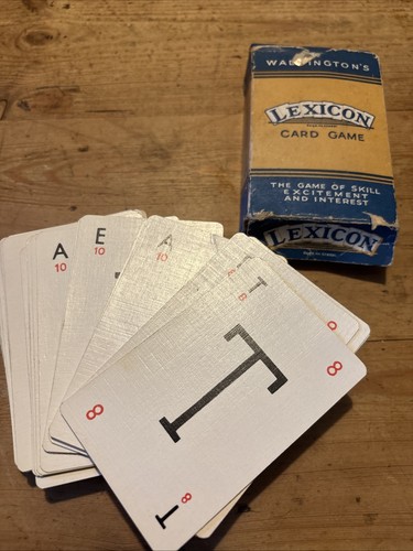 Vintage waddingtons lexicon - vintage,