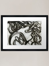 BODY Framed Art Print Framed