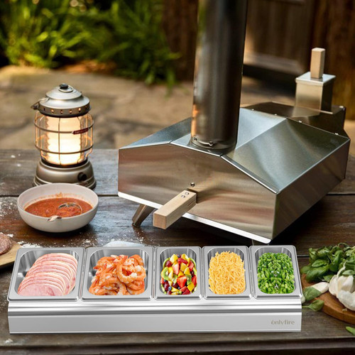 Onlyfire pizza topping station - onlyfire,