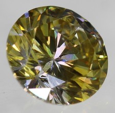 0.12 Carat Fancy Yellow SI2