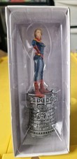 Captain Marvel Figurine With Box Marvel Disney Eaglemoss Chess Piece 