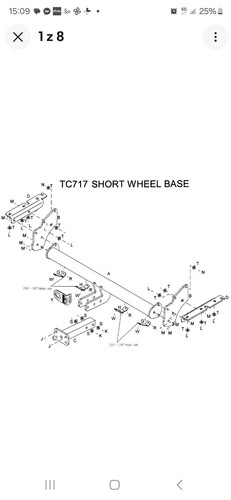 Towbar for mitsubishi shogun - towbar,