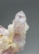 Light Amethyst and Selenite