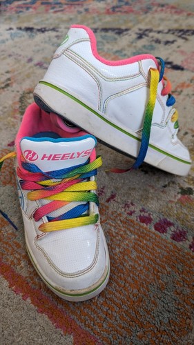 Heelys white randbow - white, motion