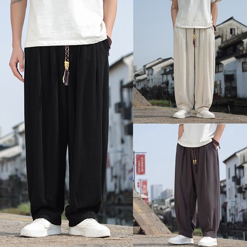 Chinese style trousers - chinese,