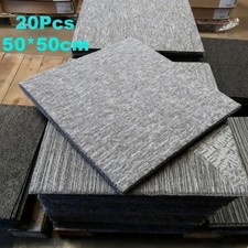 20 x Grey Carpet Tiles 5m2