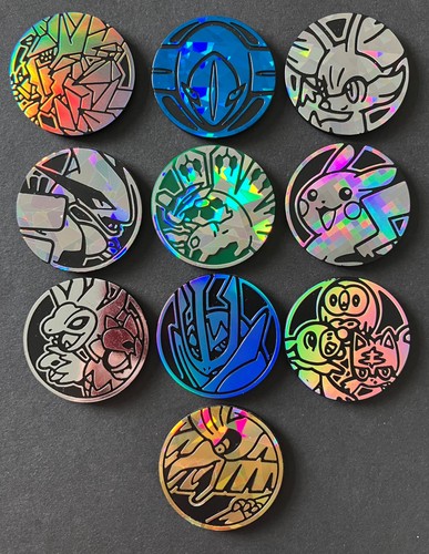 Pokemon coins coin tokens - x,