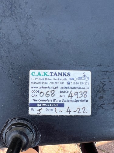 Fresh water tank - 068, 95