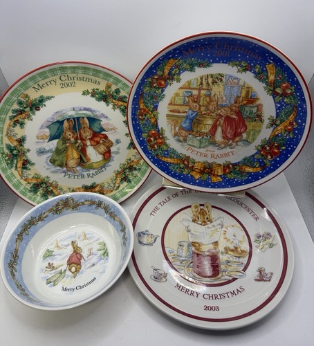 Four vintage wedgwood beatrix - four,