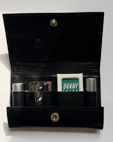 Merkur travel razor with - razor,