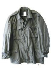 Genuine Greek Jacket Combat Olive US M43 Style Lined Army Military Surplus