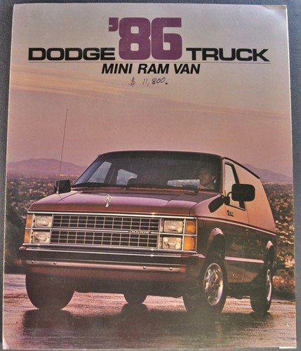 1986 dodge mini ram van - mini,