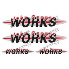 Car sticker Mini John Cooper