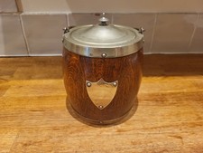 Oak Barrel Wooden Ice Bucket