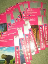 OS Ordnance Survey Landranger