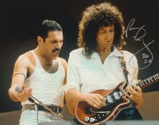 Brian May Hand Signed 10x8