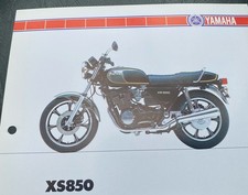 Yamaha xs850 dealer brochure - yamaha,