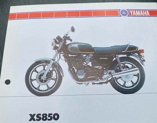 Yamaha xs850 dealer brochure - yamaha,