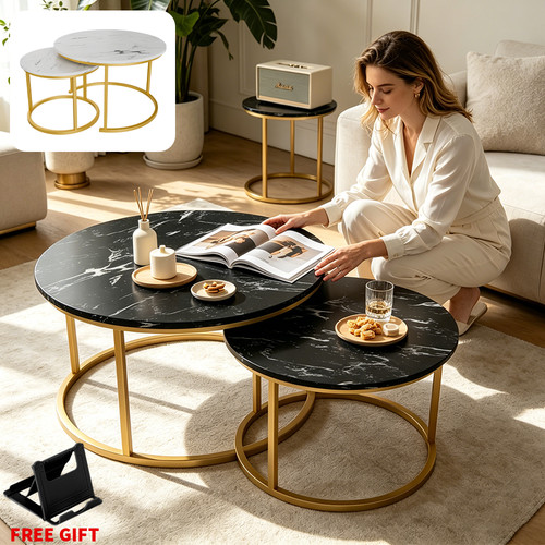 Nesting coffee tables - set, 2