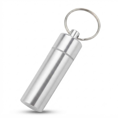 Aluminium waterproof pill box - pill,