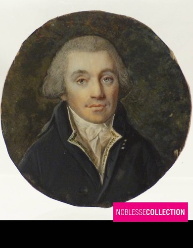 Antique french miniature - french,
